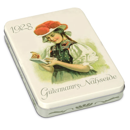 Gutermann Sew All Sewing Thread Set 8 x 100m Reels Nostalgic Tin 3 Colourways
