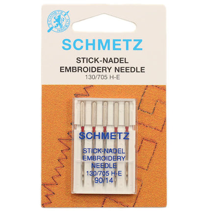 Embroidery Sewing Machine Needles by Schmetz 75 / 90 - Regular and Titanium - ThreadandTrimmings