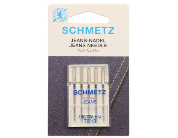 Denim Jean Machine Needles by Schmetz - Use for Tightly Woven Fabrics  All Types