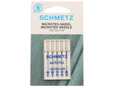 Microtex Sewing Machine Needles for Schmetz Domestic Machines