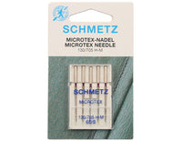 Microtex Sewing Machine Needles for Schmetz Domestic Machines