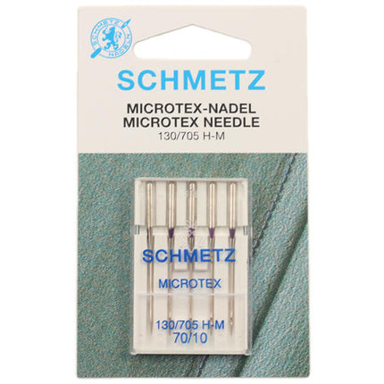 Microtex Sewing Machine Needles for Schmetz Domestic Machines - ThreadandTrimmings