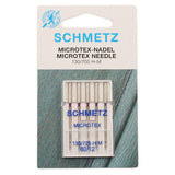 Microtex Sewing Machine Needles for Schmetz Domestic Machines