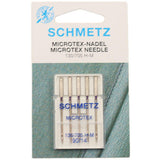 Microtex Sewing Machine Needles for Schmetz Domestic Machines