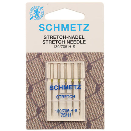 Stretch and Twin Stretch Sewing Machine Needles by Schmetz for Domestic Machines - ThreadandTrimmings