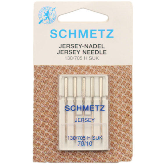 Jersey Sewing Machine Needles by Schmetz for Domestic Machines