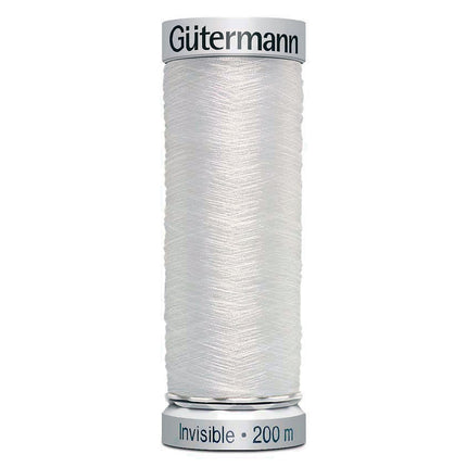 Gutermann Invisible Thread 200m 100% Polyester Fine Sewing Thread No 270 Clear
