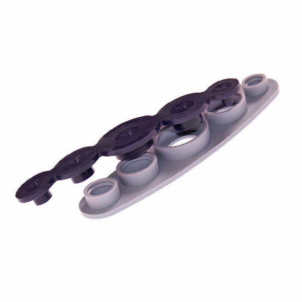 Self cover button tool on a white background