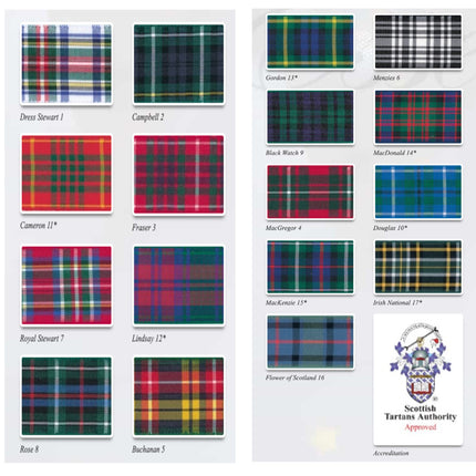 Berisfords Tartan Ribbon 10mm Scottish Woven Polyester Per Metre