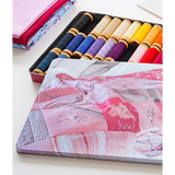 Gutermann Cotton Sewing Thread Box Set 30 Spools in Patchwork Storage Tin