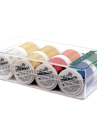 Madeira Metallic Embroidery Thread Classic No40 - 8x200m - ThreadandTrimmings