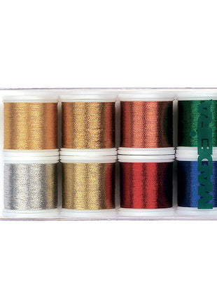 Madeira Metallic Embroidery Thread Classic No40 - 8x200m - ThreadandTrimmings