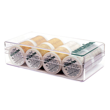 Madeira Heavy Metal Metallic Embroidery Thread 8x200m Spools - ThreadandTrimmings