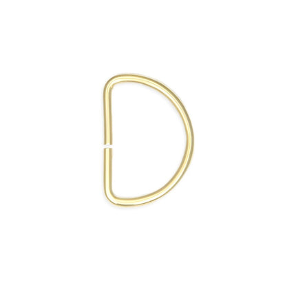 Metal D Rings Gold Silver Bag Making Webbing Straps Belts 15mm 19mm 25mm Pack 10