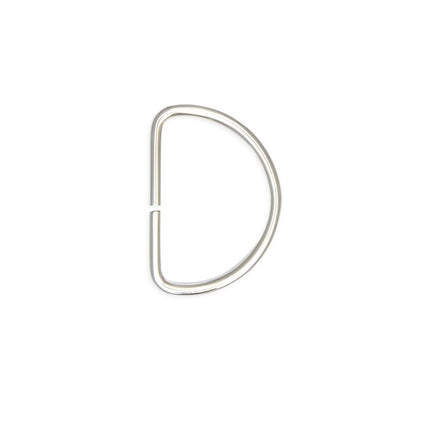 Metal D Rings Gold Silver Bag Making Webbing Straps Belts 15mm 19mm 25mm Pack 10