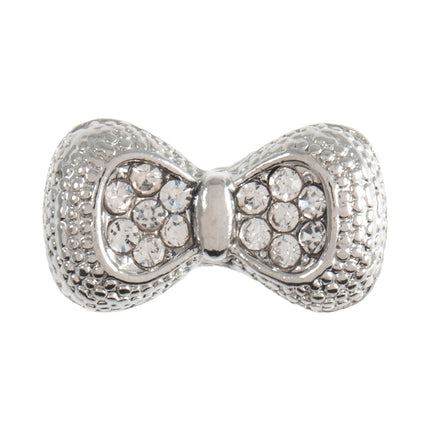 Diamante Crystal Shank Buttons Flower Bow Pearl 11mm to 24mm Pack of 5