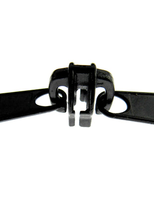 Continuous Nylon Zip Chain - 10m x 9mm - 4 Double & 4 Long Pull Non Lock Sliders - ThreadandTrimmings