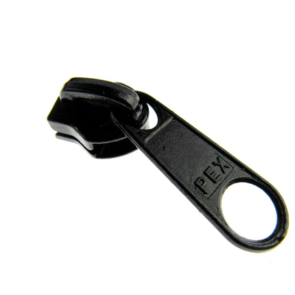 Continuous Nylon Zip Chain - 10m x 9mm - 4 Double & 4 Long Pull Non Lock Sliders - ThreadandTrimmings