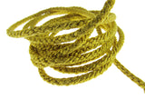 Rayon Braided Lacing Drawstring Cord by British Trimmings - Narrow 4mm Wide Cord
