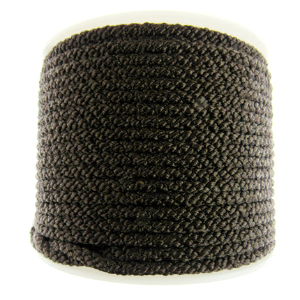 Rayon Braided Lacing Drawstring Cord by British Trimmings - Narrow 4mm Wide Cord - ThreadandTrimmings
