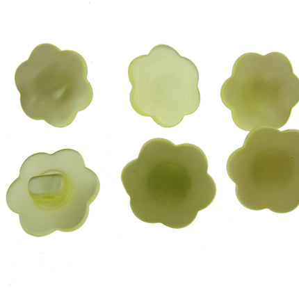 Daisy Flower Shank Buttons Bright Pastel Colours Sewing Craft CP18 13-18mm