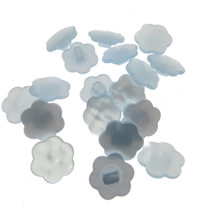 Daisy Flower Shank Buttons Bright Pastel Colours Sewing Craft CP18 13-18mm