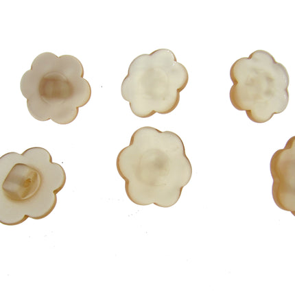 Daisy Flower Shank Buttons Bright Pastel Colours Sewing Craft CP18 13-18mm