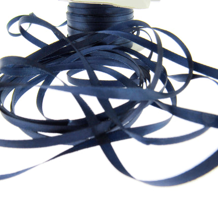 Thin Satin Ribbon - 10 Meter Lengths - Big Colour Range -3mm Double Faced Ribbon - ThreadandTrimmings