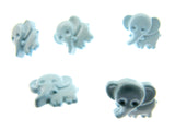 Baby Animal Elephant Buttons For Kids Knitted & Crochet Projects 15mm Shank CN38