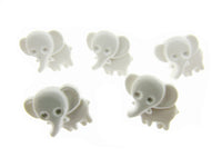 Baby Animal Elephant Buttons For Kids Knitted & Crochet Projects 15mm Shank CN38