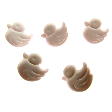 Bright Baby Duck Buttons For Kids Knitted & Crochet Projects 15mm Shank CN50 - ThreadandTrimmings