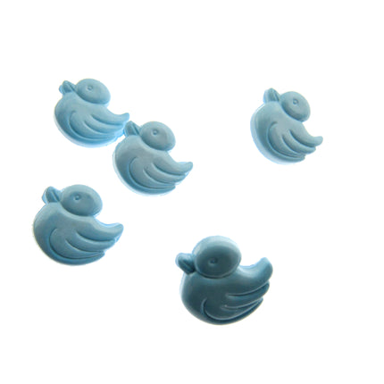 Bright Baby Duck Buttons For Kids Knitted & Crochet Projects 15mm Shank CN50 - ThreadandTrimmings