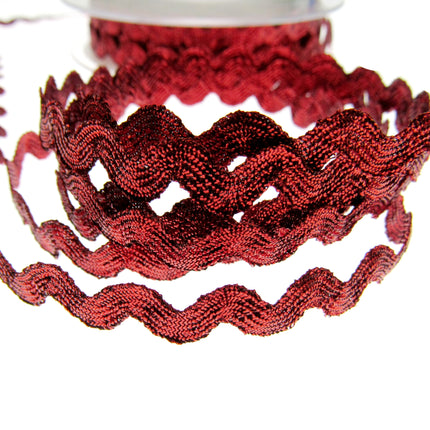 Ric Rac Ribbon Trimming Braid 6mm Wide 3m Lengths Rik Rak Braiding - ThreadandTrimmings