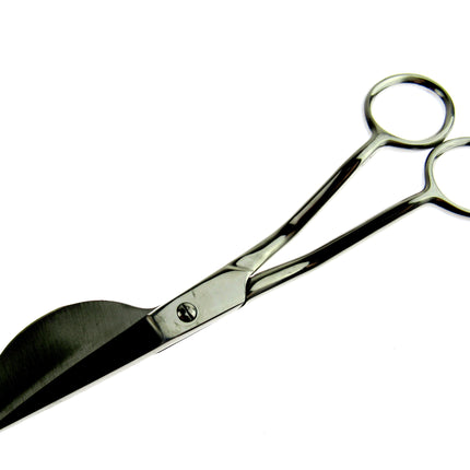 Applique Scissors Bent Shank 6in 15cm Metal Sewing Craft Machine Embroidery 1 Pair
