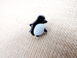 Penguin Buttons Children's Black & White Penguin Buttons 17mm CN21