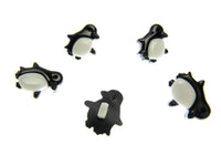 Penguin Buttons Children's Black & White Penguin Buttons 17mm CN21