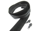 Continuous Nylon Zip Chain with Zip Sliders - No 3 or No 5 Weight