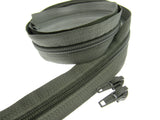 Continuous Nylon Zip Chain with Zip Sliders - No 3 or No 5 Weight