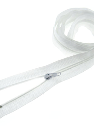 Extra Long Nylon Open Ended Sleeping Bag Zips (55 Inch - 140cm) - 10 x Zips - ThreadandTrimmings