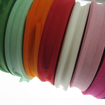 Cotton Bias Binding Bunting Tape - 25mm Wide - 5 x Meters - 100% Cotton - ThreadandTrimmings