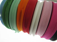 Cotton Bias Binding Bunting Tape - 25mm Wide - 5 x Meters - 100% Cotton