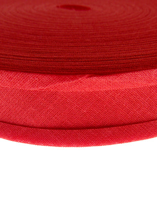 Cotton Bias Binding Bunting Tape - 25mm Wide - 5 x Meters - 100% Cotton - ThreadandTrimmings