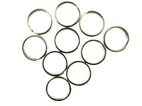 Split Rings for Key Fobs Key Rings or Key Chains & Curtains- 25mm - Nickel B885