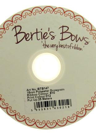Wedding Ribbon  "To Love & To Cherish" with Heart by Berties Bows x 3m BTB146