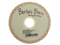 Wedding Ribbon  "To Love & To Cherish" with Heart by Berties Bows x 3m BTB146