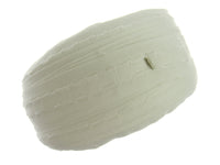 Curtain Header Tape - White Polyester Pencil Pleat Tape -25mm (1") Wide CT25100P - ThreadandTrimmings