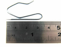 Metal Curtain Pin Tape Hooks for Curtain Header Pinch Pleat Strong Solid Zinc - ThreadandTrimmings