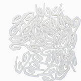 Curtain Hooks for Ring Header Tape White Plastic Standard Size 25mm UK Made CH1X
