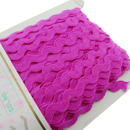 Ric Rac Ribbon Braid 6mm Wide 3m Cut Trimming 23 Colours Rik Rak Sewing
