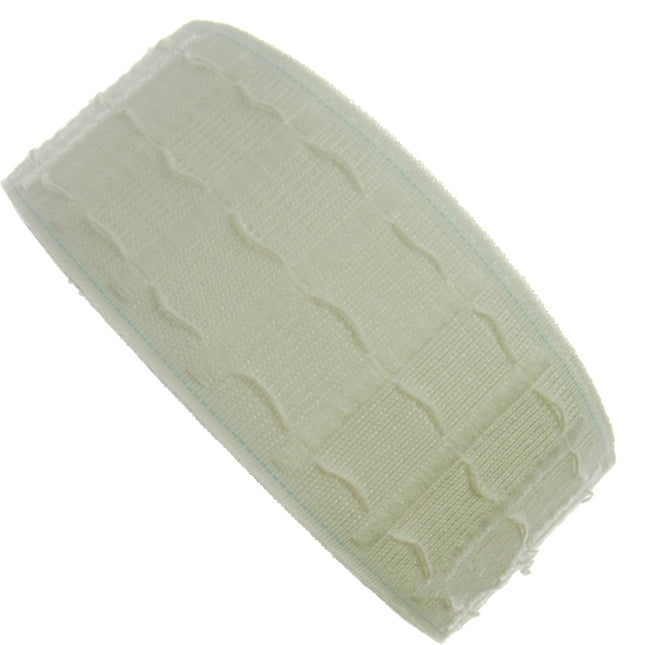 Curtain Heading Pencil Pleat Tape HOOK & LOOP Compatible 75mm (3") Wide White - ThreadandTrimmings